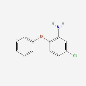 5-Chloro-2-phenoxyaniline chemical structure (CAS 93-67-4)