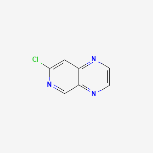 7-Chloropyrido[3,4-b]pyrazine chemical structure (CAS 93049-39-9)