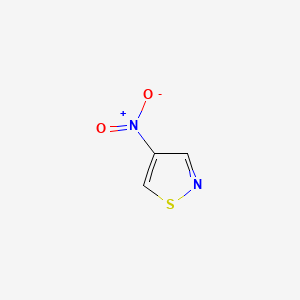 4-Nitroisothiazole chemical structure (CAS 931-07-7)