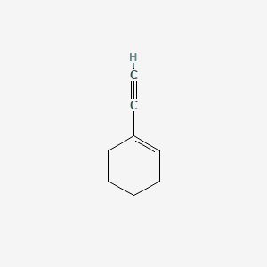 1-Ethynylcyclohexene chemical structure (CAS 931-49-7)
