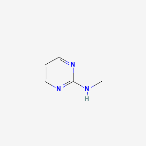 2-Methylaminopyrimidine chemical structure (CAS 931-61-3)