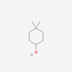 4,4-Dimethylcyclohexanol chemical structure (CAS 932-01-4)