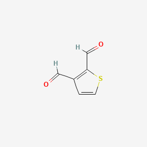 2,3-Thiophenedicarboxaldehyde chemical structure (CAS 932-41-2)