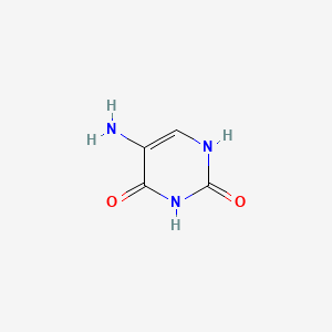 5-Aminopyrimidine-2,4(1H,3H)-dione chemical structure (CAS 932-52-5)
