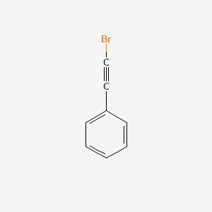 (Bromoethynyl)benzene chemical structure (CAS 932-87-6)