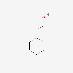 2-Cyclohexylideneethan-1-ol chemical structure (CAS 932-89-8)