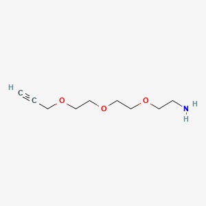 Propargyl-PeG3-amine chemical structure (CAS 932741-19-0)