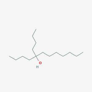 5-Butyldodecan-5-ol chemical structure (CAS 93314-38-6)