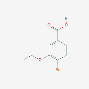 4-Bromo-3-ethoxybenzoic acid chemical structure (CAS 933671-86-4)