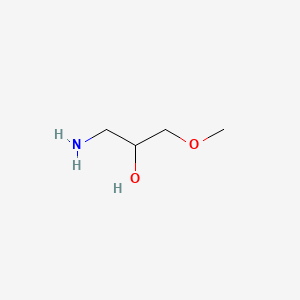 1-Amino-3-methoxypropan-2-ol chemical structure (CAS 93372-65-7)