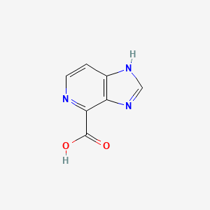 3H-Imidazo[4,5-c]pyridine-4-carboxylic acid chemical structure (CAS 933728-33-7)