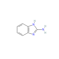 1H-Benzo[d]imidazol-2-amine chemical structure (CAS 934-32-7)