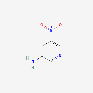 5-Nitropyridin-3-amine chemical structure (CAS 934-59-8)