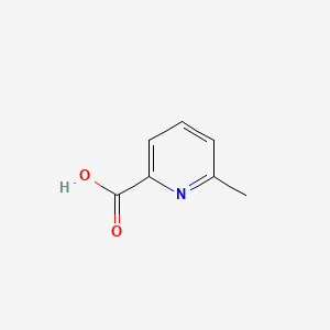 6-Methyl-2-pyridinecarboxylic acid chemical structure (CAS 934-60-1)