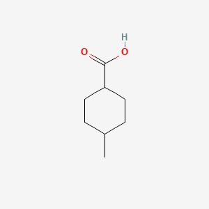 cis-4-Methylcyclohexanecarboxylic acid chemical structure (CAS 934-67-8)