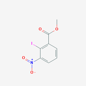 Methyl 2-Iodo-3-nitrobenzoate chemical structure (CAS 93415-79-3)