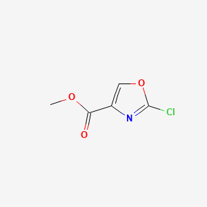 Methyl 2-chlorooxazole-4-carboxylate chemical structure (CAS 934236-35-8)
