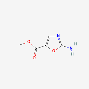 Methyl 2-aminooxazole-5-carboxylate chemical structure (CAS 934236-40-5)
