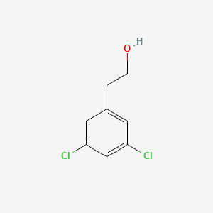 2-(3,5-Dichlorophenyl)ethanol chemical structure (CAS 93427-13-5)