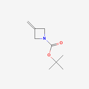 tert-Butyl 3-methyleneazetidine-1-carboxylate chemical structure (CAS 934664-41-2)