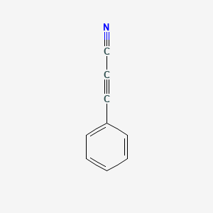 3-Phenylpropiolonitrile chemical structure (CAS 935-02-4)