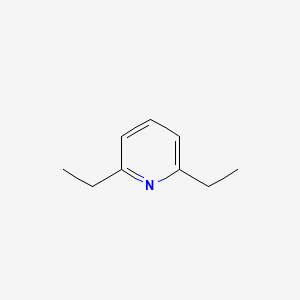 2,6-Diethylpyridine chemical structure (CAS 935-28-4)
