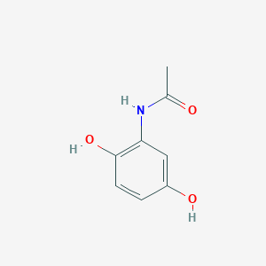 N-(2,5-Dihydroxyphenyl)acetamide chemical structure (CAS 93525-28-1)