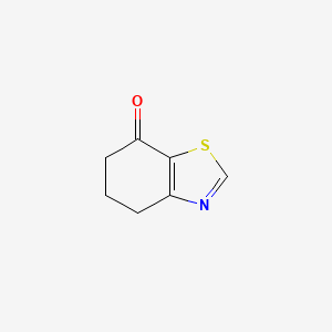 5,6-Dihydrobenzo[d]thiazol-7(4H)-one chemical structure (CAS 935850-03-6)