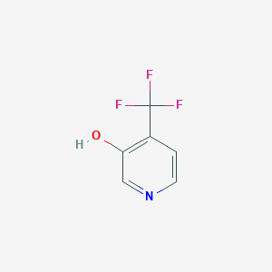 4-(Trifluoromethyl)pyridin-3-ol chemical structure (CAS 936841-71-3)