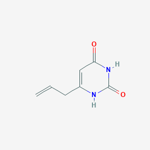 6-Allylpyrimidine-2,4(1H,3H)-dione chemical structure (CAS 936945-29-8)