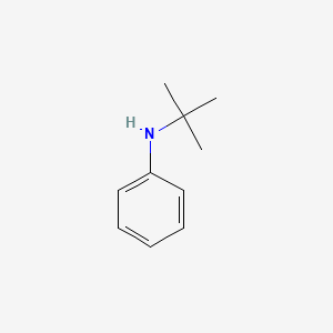 N-tert-Butylaniline chemical structure (CAS 937-33-7)