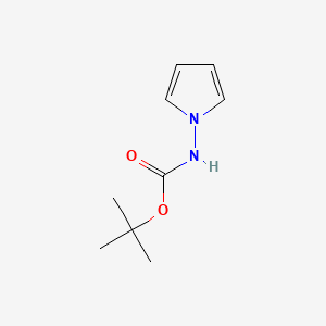 tert-Butyl 1H-pyrrol-1-ylcarbamate chemical structure (CAS 937046-95-2)