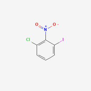 1-Chloro-3-iodo-2-nitrobenzene chemical structure (CAS 937601-42-8)