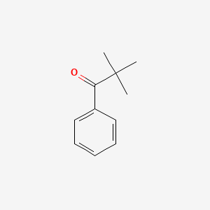 2,2,2-Trimethylacetophenone chemical structure (CAS 938-16-9)