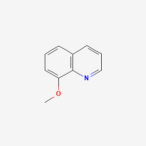 8-Methoxyquinoline chemical structure (CAS 938-33-0)