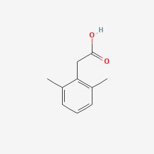 2-(2,6-Dimethylphenyl)acetic acid chemical structure (CAS 938-50-1)