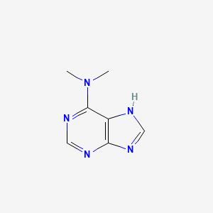 N,N-Dimethyl-7H-purin-6-amine chemical structure (CAS 938-55-6)