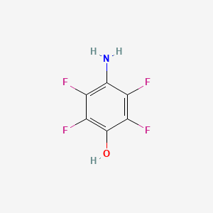 4-Amino-2,3,5,6-tetrafluorophenol chemical structure (CAS 938-63-6)