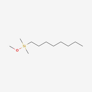 Methoxydimethyl(octyl)silane chemical structure (CAS 93804-29-6)