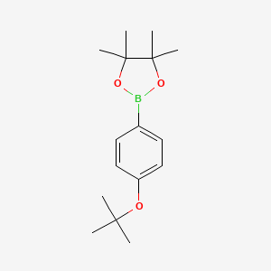 4-(tert-Butoxy)phenylboronic Acid Pinacol Ester chemical structure (CAS 938063-51-5)