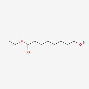 Ethyl 8-hydroxyoctanoate chemical structure (CAS 93892-06-9)