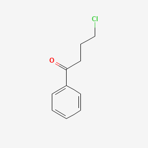 4-Chlorobutyrophenone chemical structure (CAS 939-52-6)