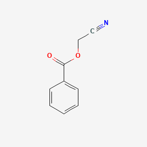 Cyanomethyl benzoate chemical structure (CAS 939-56-0)