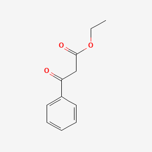 Ethyl 3-oxo-3-phenylpropanoate chemical structure (CAS 94-02-0)