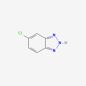 5-Chloro-1H-benzo[d][1,2,3]triazole chemical structure (CAS 94-97-3)