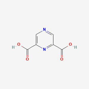 Pyrazine-2,6-dicarboxylic acid chemical structure (CAS 940-07-8)
