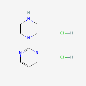 2-(1-Piperazinyl)pyrimidine Dihydrochloride chemical structure (CAS 94021-22-4)