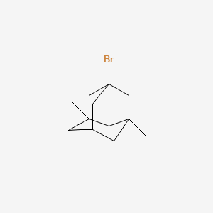 1-Bromo-3,5-dimethyladamantane chemical structure (CAS 941-37-7)