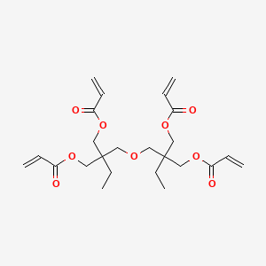 Di(Trimethylolpropane)tetraacrylate chemical structure (CAS 94108-97-1)