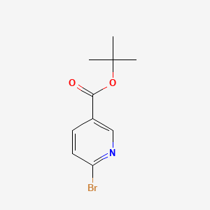tert-Butyl 6-bromonicotinate chemical structure (CAS 941294-58-2)